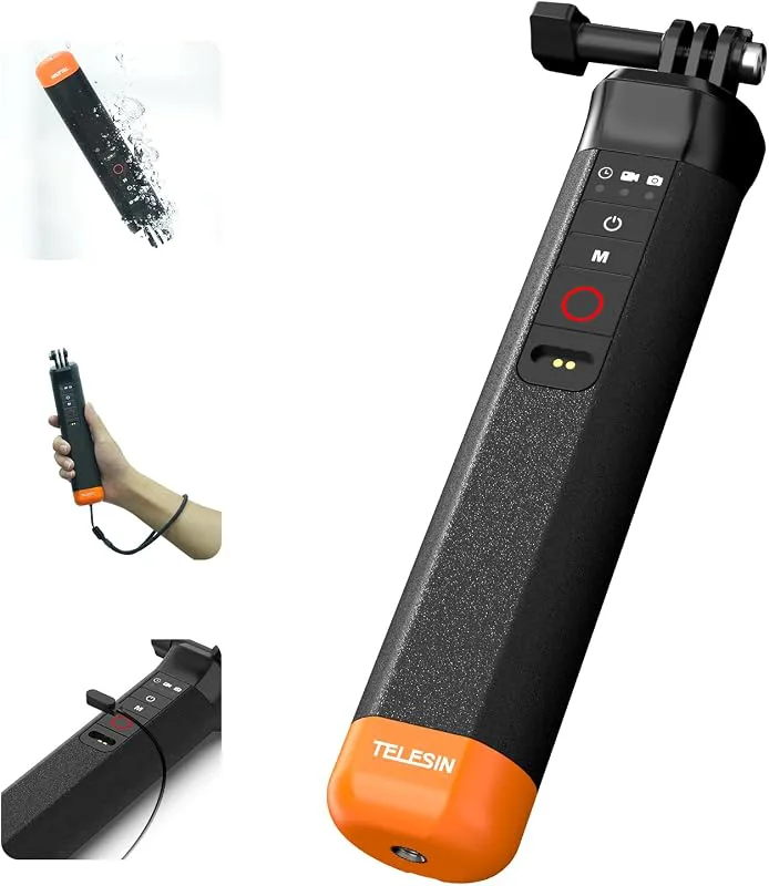 TELESIN flytande selfie stick handgrepp för GoPro Hero13
