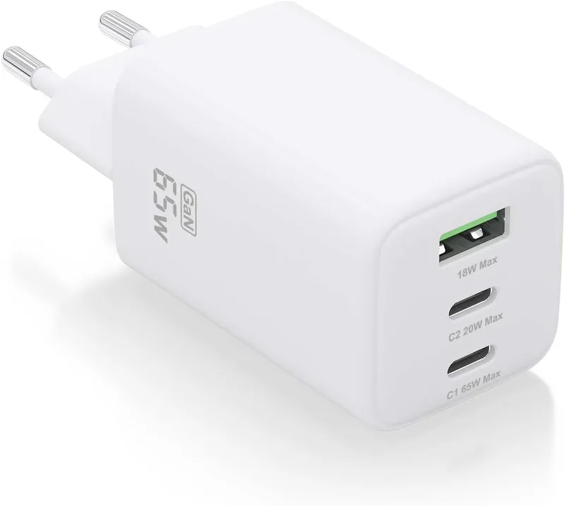 Aisens Väggladdare ASCH-65W3P041-W vit 65 W