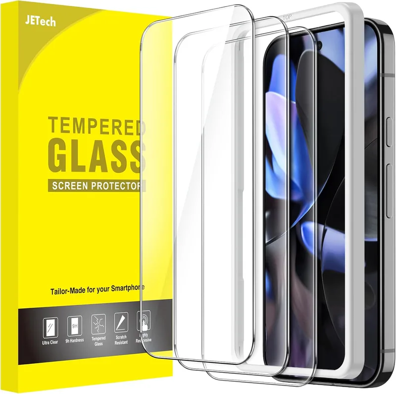 JETech Skärmskydd för Google Pixel 10/10 Pro / 9/9 Pro