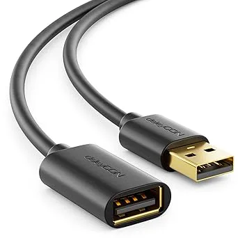 deleyCON 5m USB 2.0 Hög Hastighet Kabel Förlängningskabel