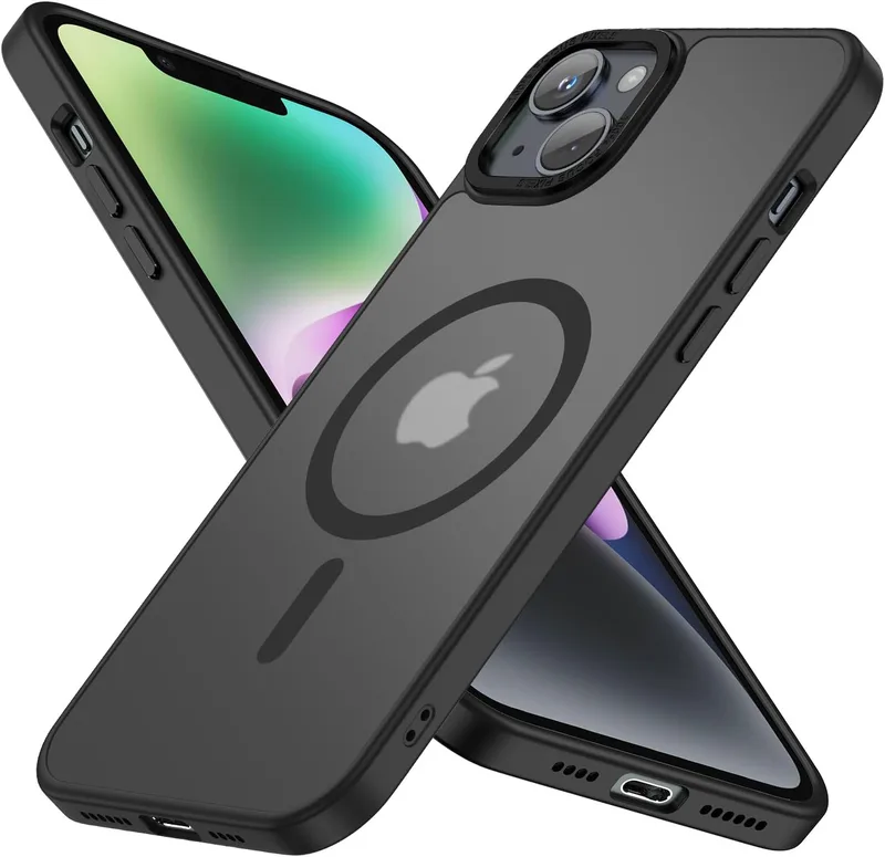 BMW iPhone 14 Plus Skal Carbon Effect