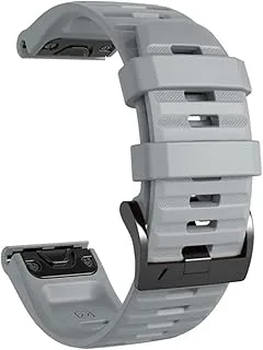 yzw6688 Silikonrem kompatibel med Fenix ​​7X 7 Solar/6X 6 Pro 5 5X Plus 3 3HR Armband kompatibel med Epix Pro Gen 2 QuickFit 22 26mm Band