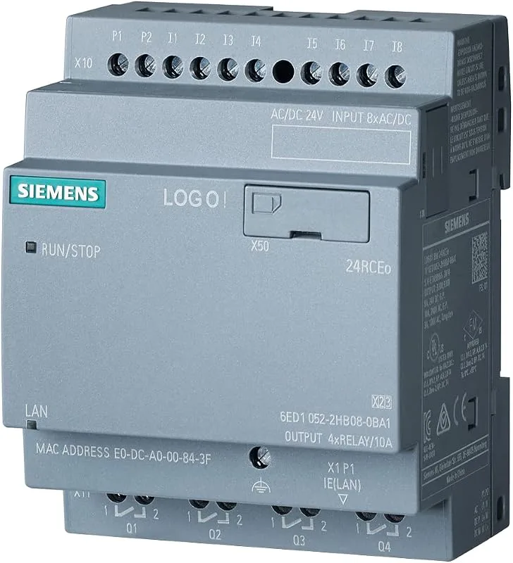 Siemens 6ED1052-2HB08-0BA2 PLC-styrningsmodul 24 V/DC