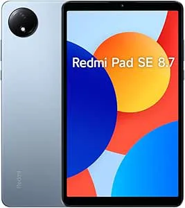 Xiaomi Redmi Pad SE 8,7 tum 4G Hyper OS 2,0 GHz, 4GB, 64 GB, himmelblå