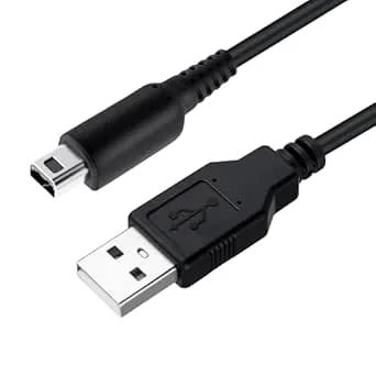 Mcbazel USB-laddningskabel New för Nintendo DSI/3DS/3DS XL/2DS XL/2DS/DSI XL