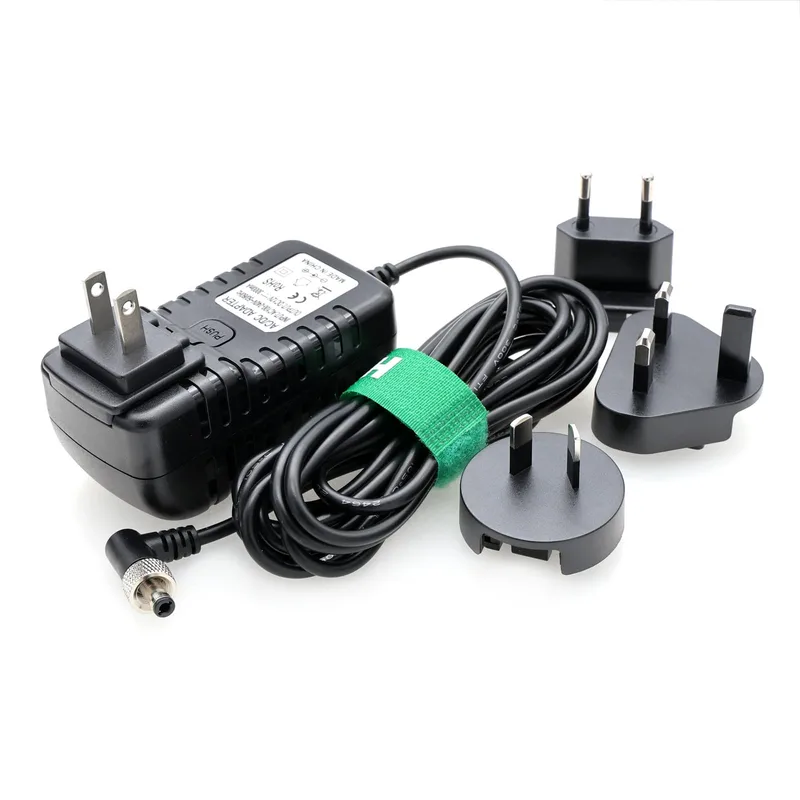 12 V låsning DC strömadapter