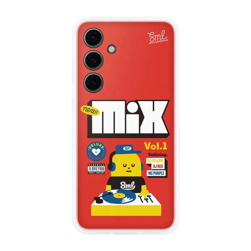 Samsung Galaxy S24 FE Flipsuit-skal, röd