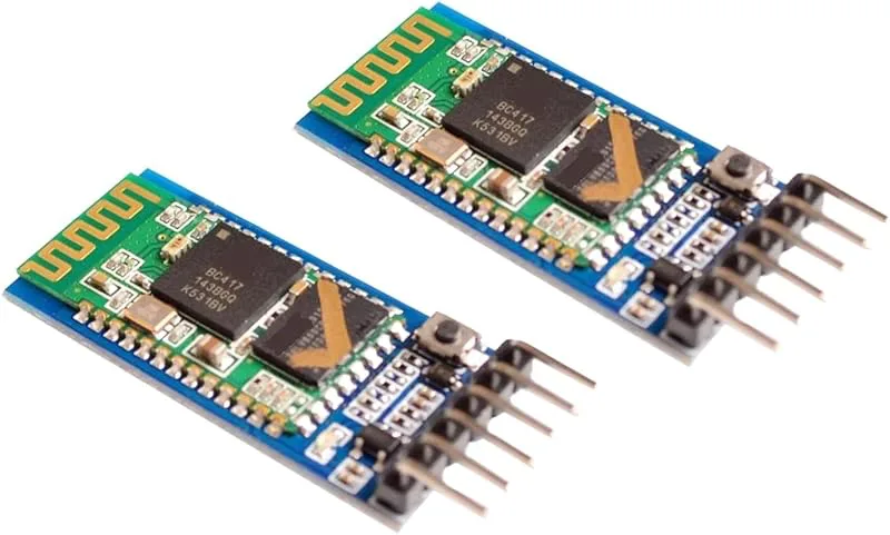 2 st HC-05 integrerad Bluetooth-modul trådlös seriell portmodul HC05