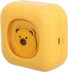 SOLUSTRE 1uppsättning Mini Termisk Utskriftsmaskin Färgpennor Bärbar Stickerskrivare För