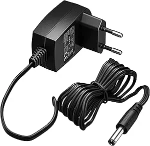 goobay 64982 5 V strömförsörjning 5,5 mm x 2,1 mm/5 W och 1 A, 100 V till 240 V globalt/DC-uttag för ISDN-installationer, hårddiskar, fax/1,8 m