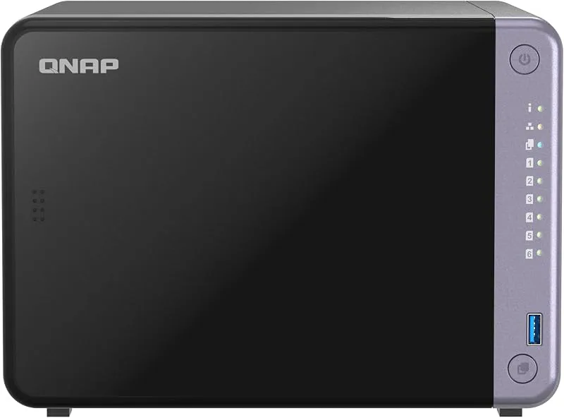 QNAP TS-632X-4G-US 6 Bay 10GbE Desktop NAS with ARM Alpine AL524 Quad-core Processor and 4 GB DDR4 RAM (Diskless)