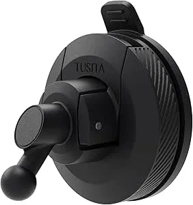 TUSITA Mini Sugkopps Fäste Kompatibel med Garmin Dash Cam 45 46 47 55 56 57 65W 66W 67W,Speak Plus