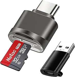 AXFEE USB C Micro SD-kortläsare