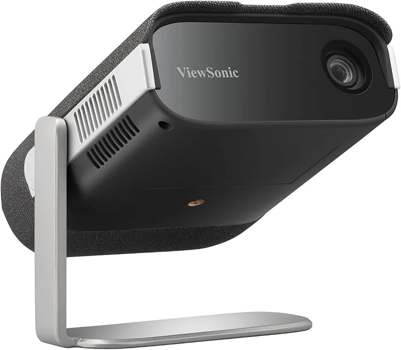 ViewSonic M1X bärbar miniprojektor för sovrum, idealisk projektor för filmer, TV-serier och spel. Bärbar och lätt design