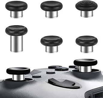 AXFEE metall Thumbsticks magnetiska joysticks analogpinnar silver
