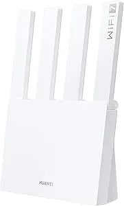 HUAWEI WIFI BE3, BE3600 dualband wifi 7 router, blixtsnabba hastigheter, 2,5 G Ethernet-port, lätt att installera, visualiserad Wi-Fi-diagnos, föräldrakontroll, HomeSec