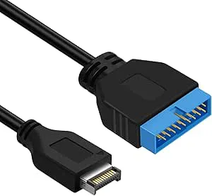 Thzzhnno USB 3.0 19/20 Pin Male to