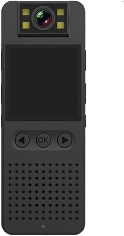 Actionkamera 1080P Trådlös Mini Body Action Kamera Wifi Hotspot Videokamera Infraröd LCD-skärm DVR Audio Video Cykel Cykel DV-inspelare