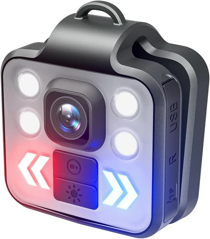 Actionkamera Bärbar Bodycam 1080P HD