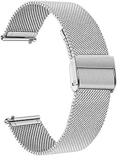 Fit For Garmin Venu 2s/2 Smartwatch Armband i rostfritt stål Passar Fit For Garmin Vivoactive 4 4S 3 Passar for Forerunner 158 55 245 Venu Armband
