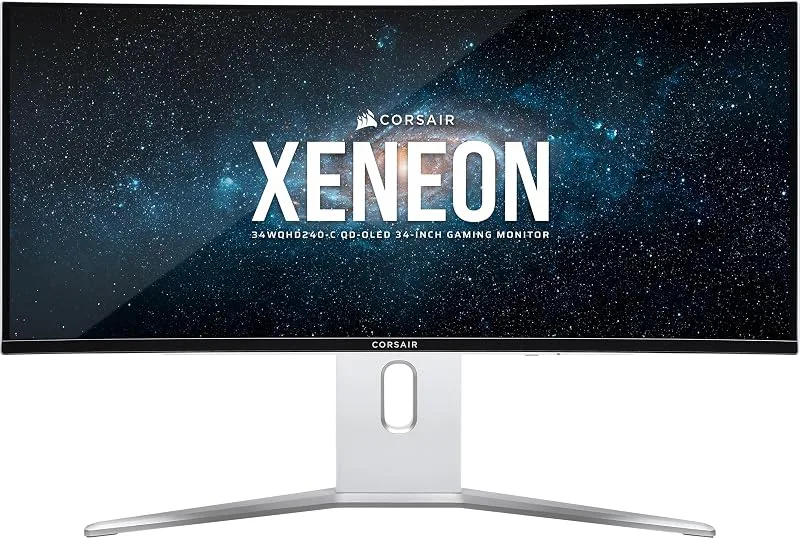 Corsair XENEON 34WQHD240-C 34-tums QD-OLED Gaming Curved Screen