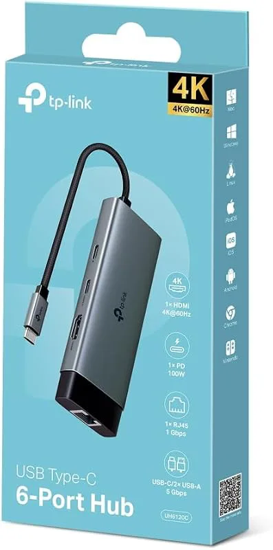 TP-Link 6-in-1 USB C hub