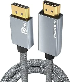DisplayPort 1,4 till HDMI 2.1 8K-kabel