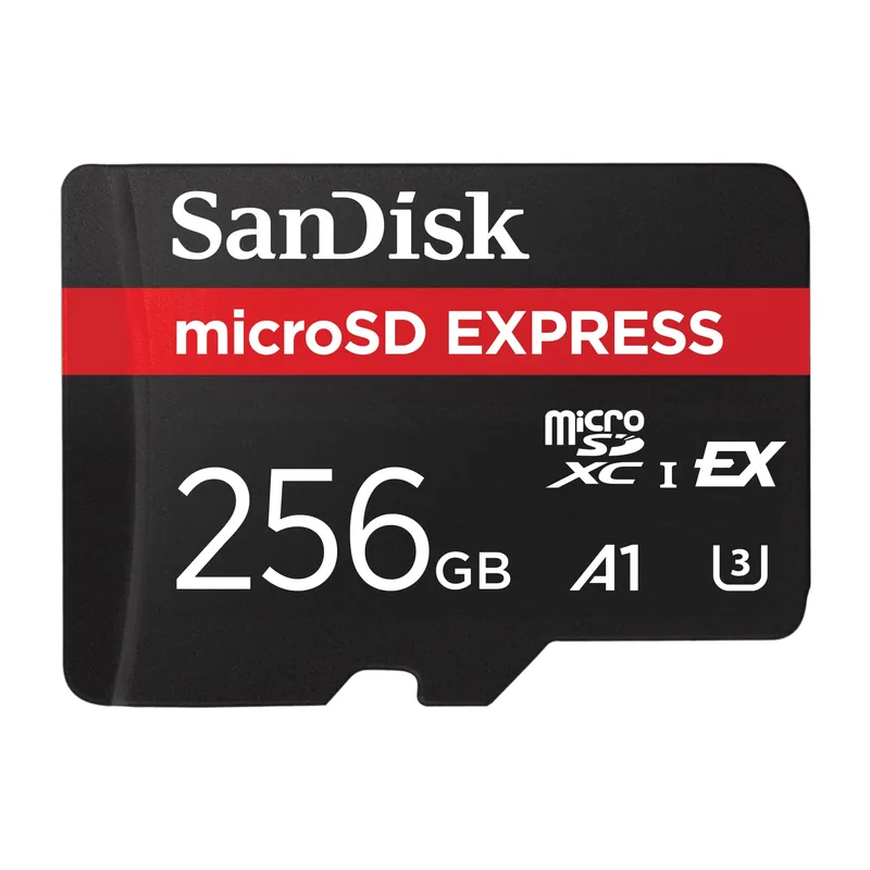 SanDisk Express microSD-kort 256 GB