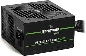 Tecnoware Power Systems Free Silent PRO 650 strömförsörjning för avancerade datorer med NVIDIA GeForce GTX