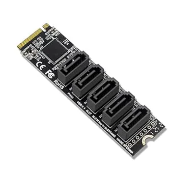 POFET NVME till SATA-adapter M.2 till SATA-omvandlare
