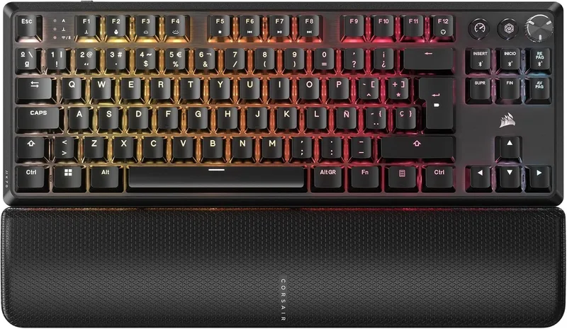 Corsair ORSAIR K70 Core TKL trådlöst RGB mekaniskt speltangentbord utan nyckel