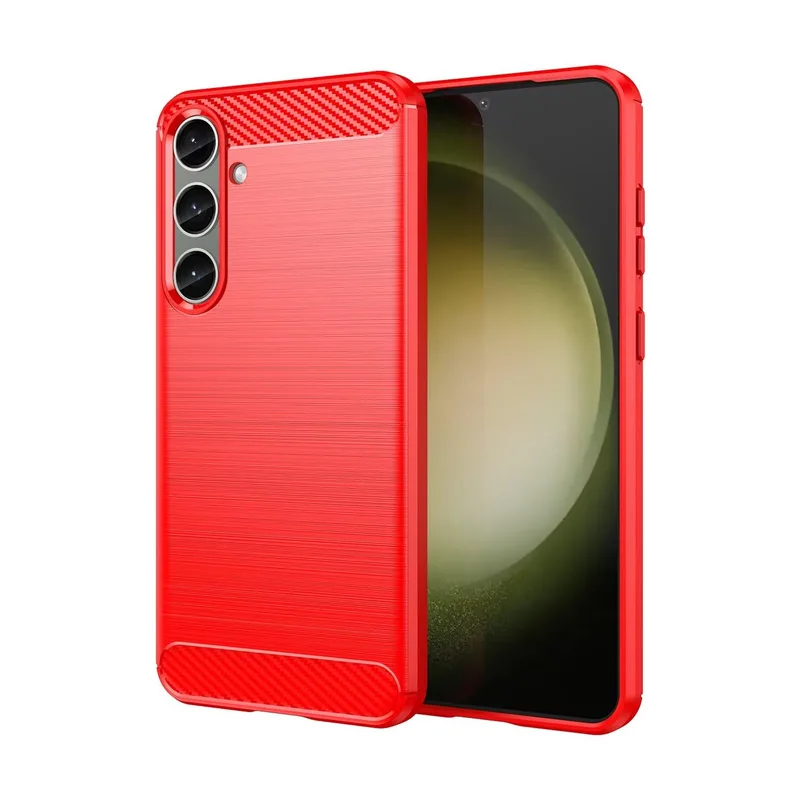 Topme silikonfodral för Samsung Galaxy S24 FE (6,7 tum)
