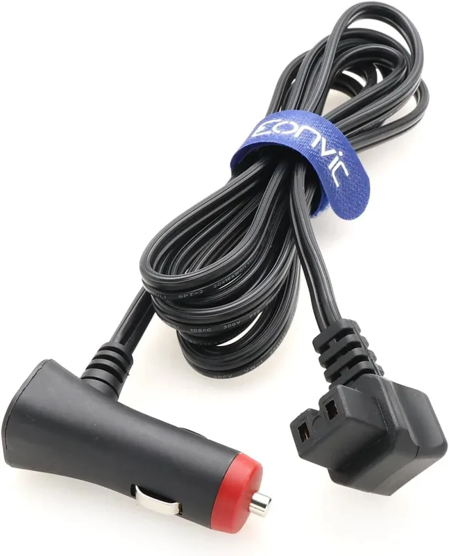 Eonvic 12 V/24 V bil kylskåp nätdel kabel