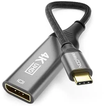 deleyCON 4K USB C till DisplayPort Adapter Kabel