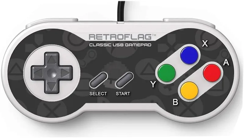 Digitalkey retroflag Classic Wired USB-spelkontroll via PC-mod. DJPad
