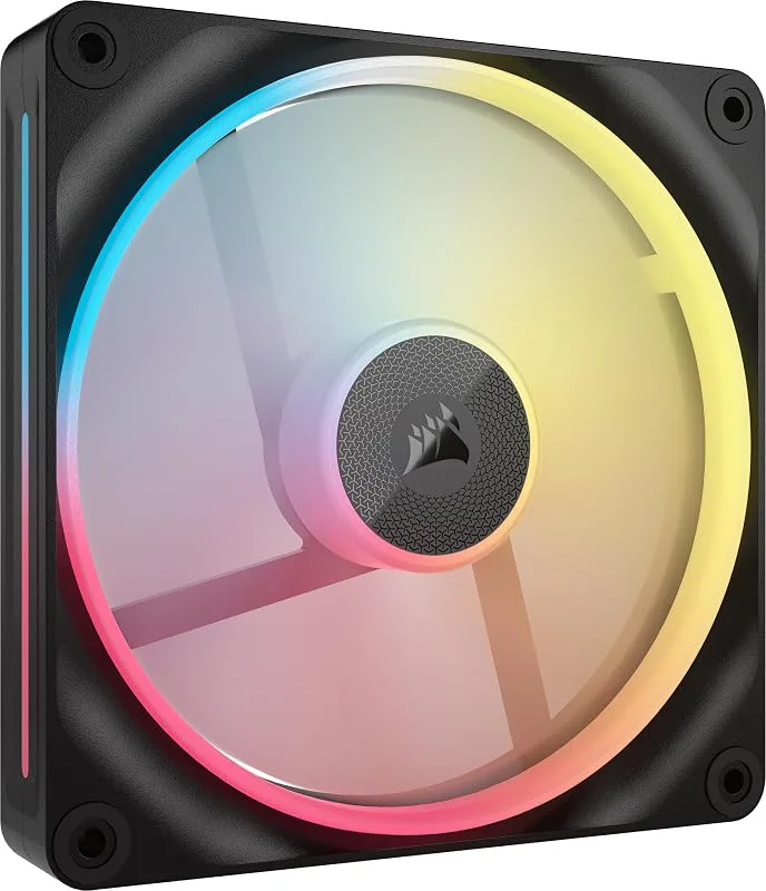 CORSAIR iCUE LINK LX140-R RGB 140mm POmvänd PWM-fläktutbyggnad