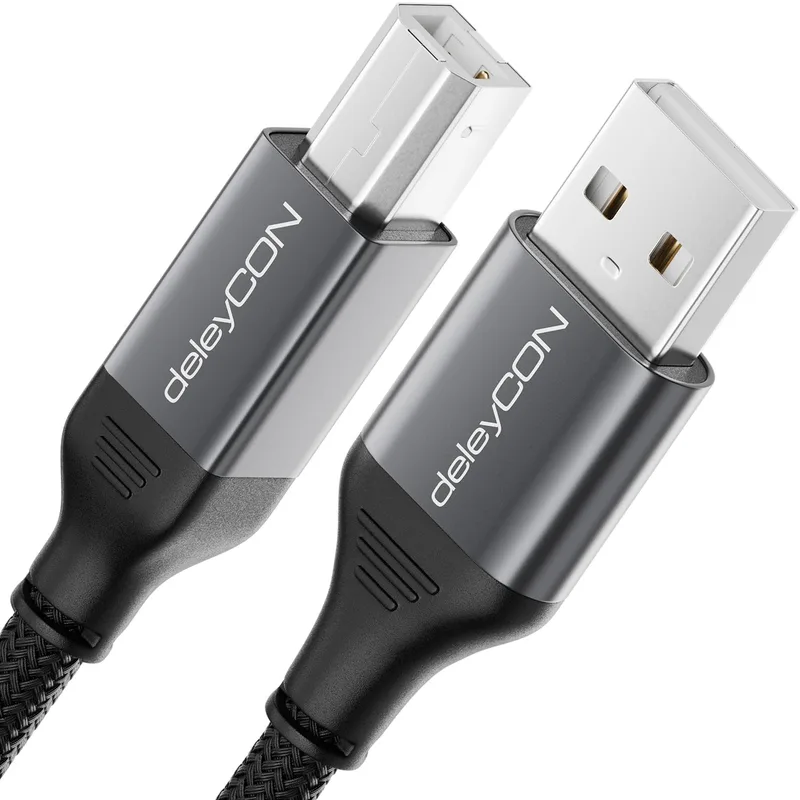 deleyCON 1m USB-Skrivarkabel