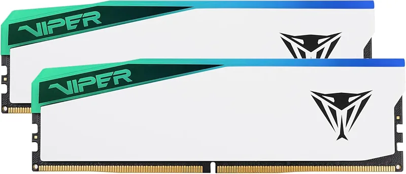 Patriot Viper Elite 5 GAMING RGB DDR5 RAM 32GB (2X16GB) 6000MT/s CL30 UDIMM skrivbordet Gaming RAM Kit