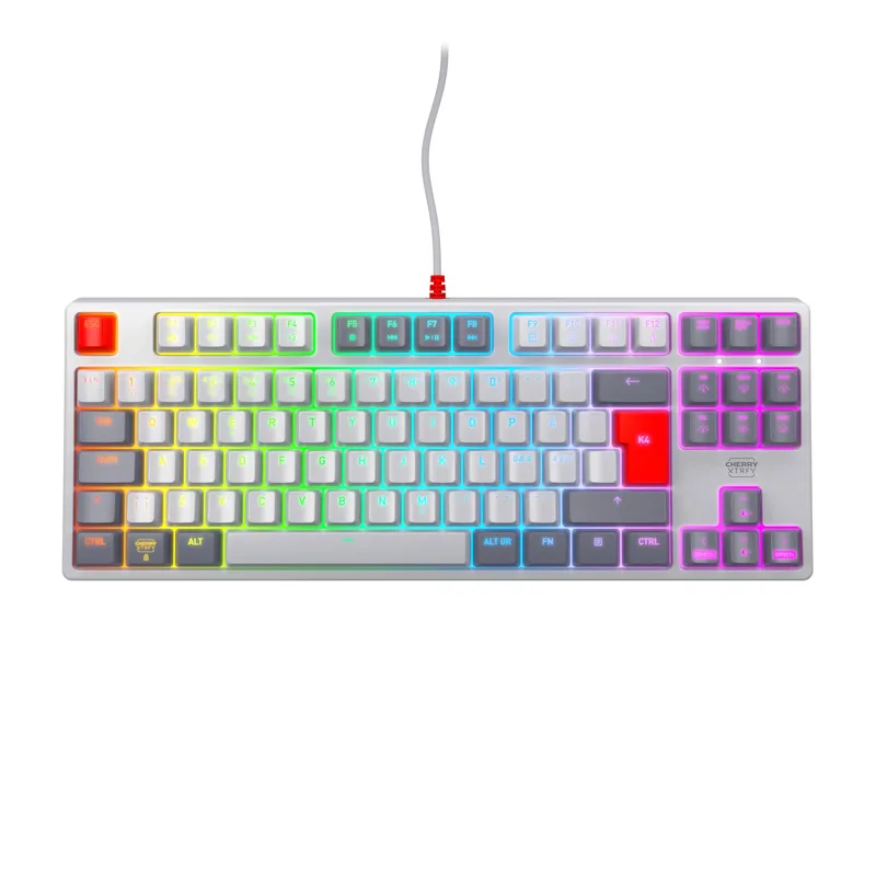 CHERRY XTRFY K4V2 TKL trådbundet gamingtangentbord, svart