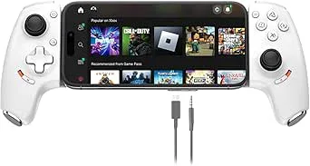 arVin Typ-C mobil spelkontroll för Android och iPhone 16/15-serien (USB-C)