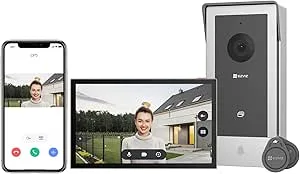EZVIZ WiFi Videodörrklocka Intercom System 1080P