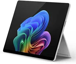 Microsoft Surface Pro 11 Copilot PC Qualcomm Snapdragon 256 GB 33 cm (13 tum) 16 GB Wi-Fi 7 (802.11be) Windows 11 Pro platina