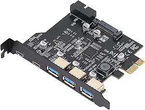 GOWENIC PCIe Till USB 3.2 Gen 2-kort