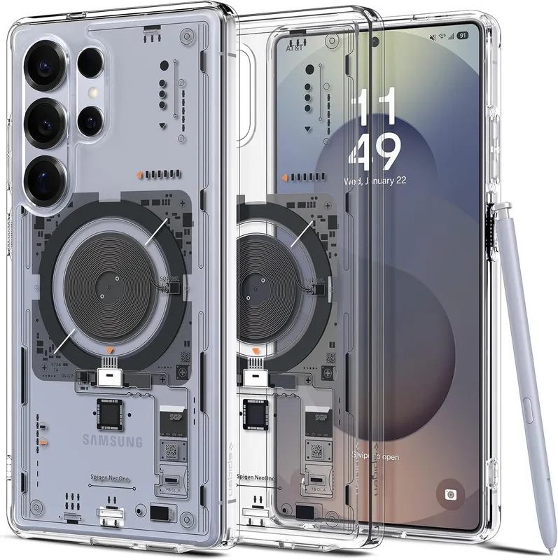 Spigen Ultra Hybrid MagFit Case för Samsung