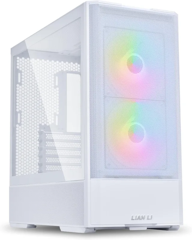 Lian Li LANCOOL 207 ATX Gaming Computer Case White