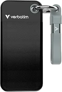 Verbatim Pocket 2 TB Extern SSD-disk USB-C®