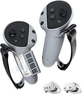 TRANSNOVO Uppgraderad Controller Grips Cover Kompatibel med