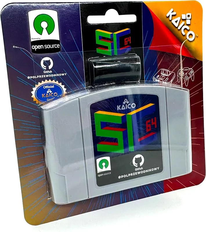 Kaico Edition SummerCart64 Open Source N64 Flash Cart