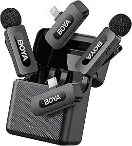 BOYA BY-V3 Combo Trådlös Mikrofon för iPhone