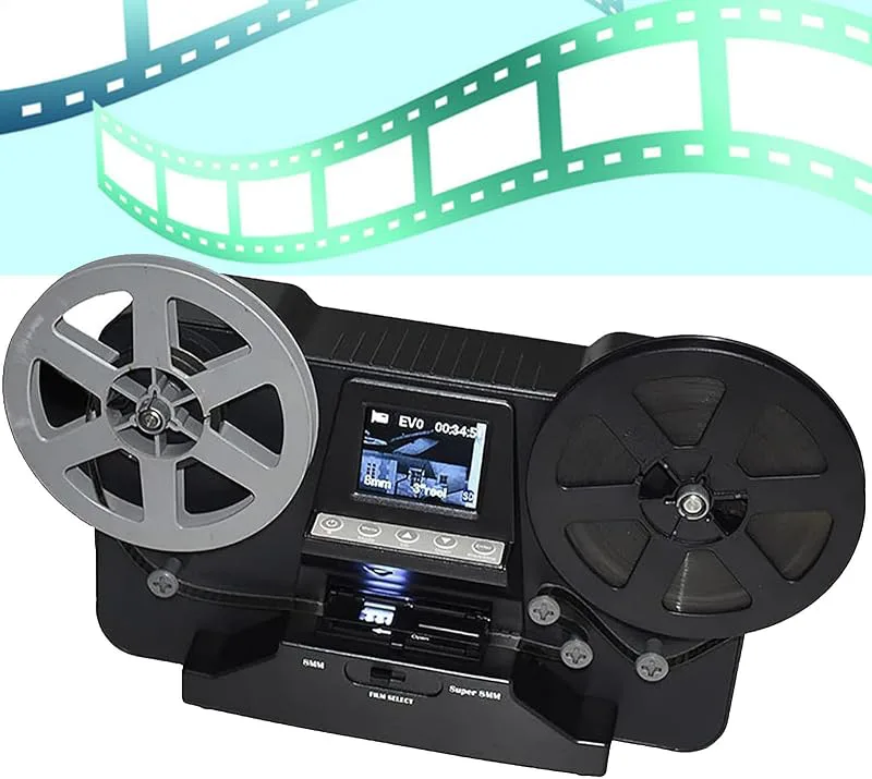 8 mm film till digitalomvandlare,Super 8 film till digitalomvandlare,Image Reader Scanners,Film Scanner,Slide Viewer för gamla diabilder